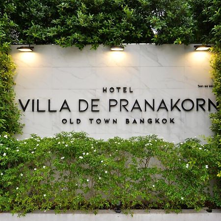 Villa De Pranakorn Bangkok Exterior foto Villa de Pranakorn